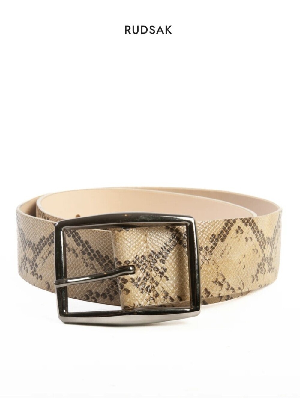 Rudsak Leathet Embossed Belt Size M 32